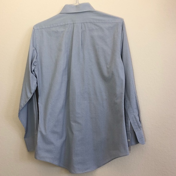 Van Heusen Wrinkle-Free Striped Button-Down (A) - Picture 3 of 6